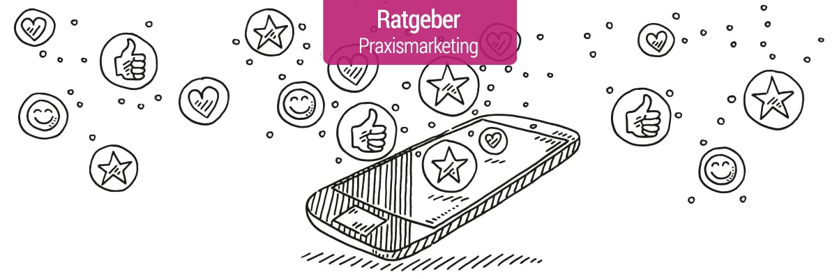 Landingpage Header Ratgeber Praxismarketing