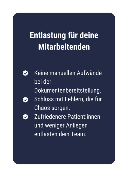 Mitarbeiter Entlastung Mitarbeiter Entlastung