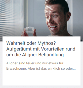 Wahrheit oder Mythos? Aufgeräumt mit Vorurteilen rund um die Aligner Behandlung