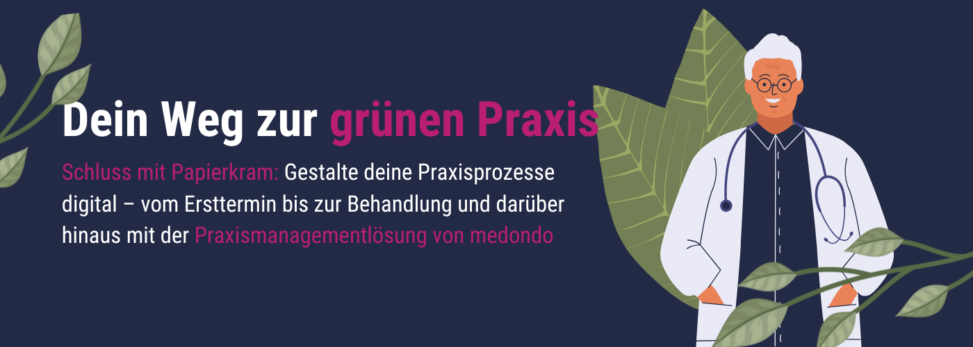 Dein Weg zur grünen Praxis: medondo coordinator
