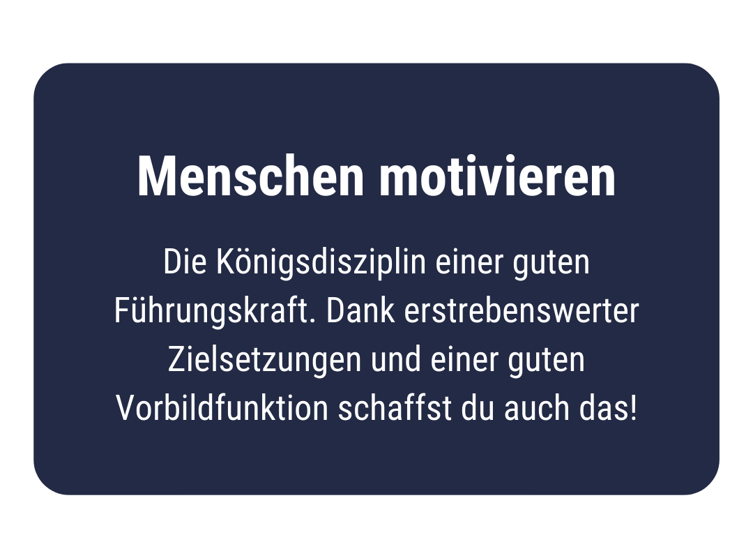 Menschen motivieren